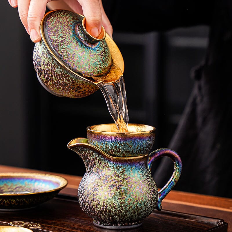 Magical Golden Tea Set